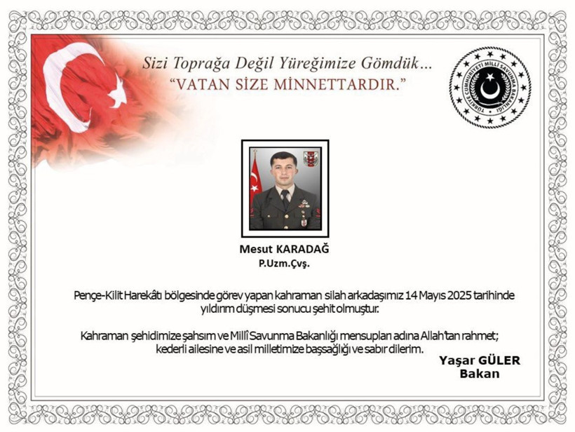MSB duyurdu: Bir askerimiz şehit oldu - Resim: 4