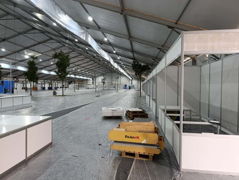 Son 2 gün! Kitap Fuarı için 13 milyon TL’lik çadırlar kuruldu - Resim : 4