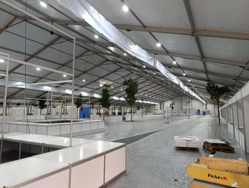 Son 2 gün! Kitap Fuarı için 13 milyon TL’lik çadırlar kuruldu - Resim : 2