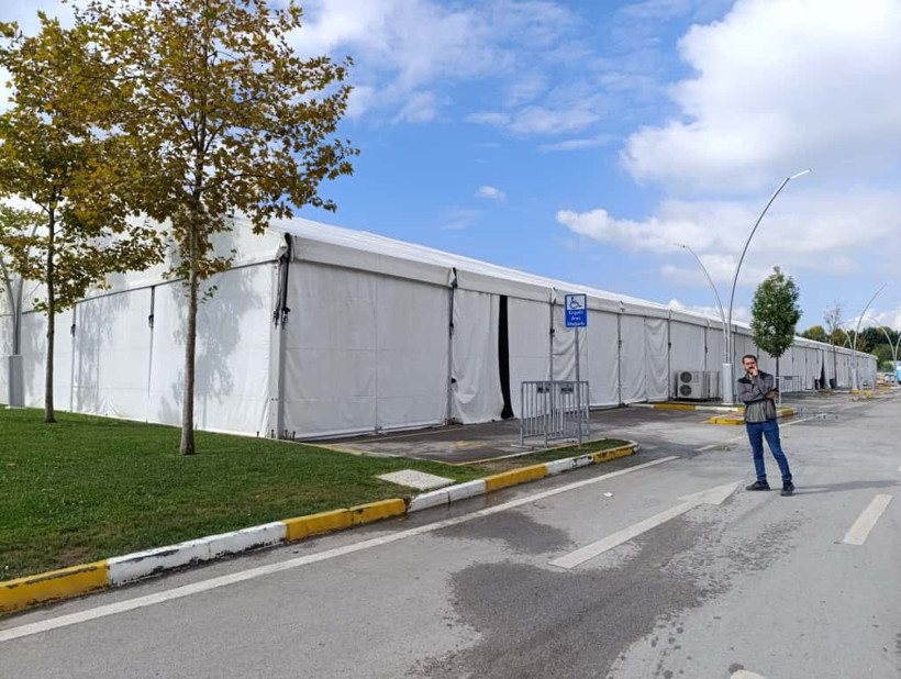 Son 2 gün! Kitap Fuarı için 13 milyon TL’lik çadırlar kuruldu - Resim : 1