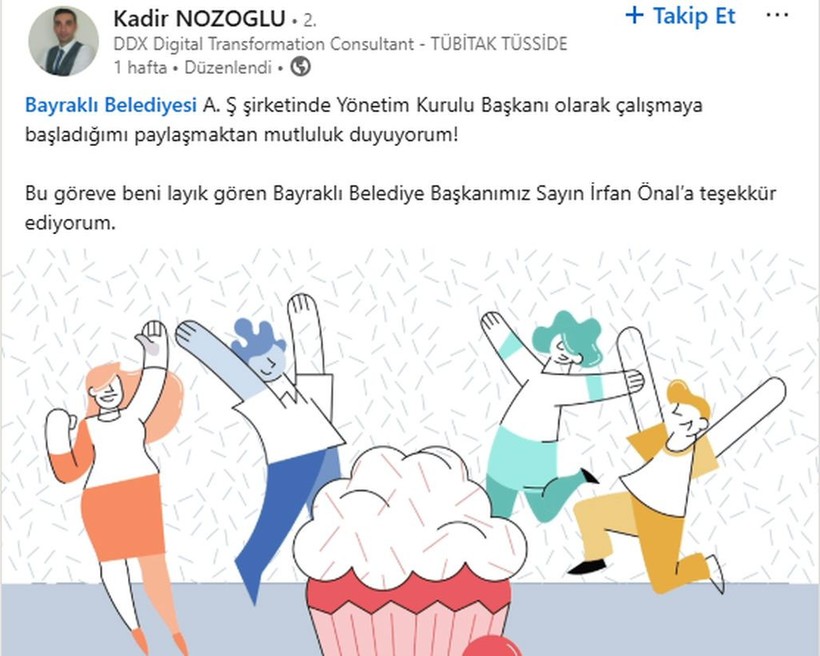 Kocaeli’den atandı, İzmir’deki belediyeyi karıştırdı! - Resim : 1