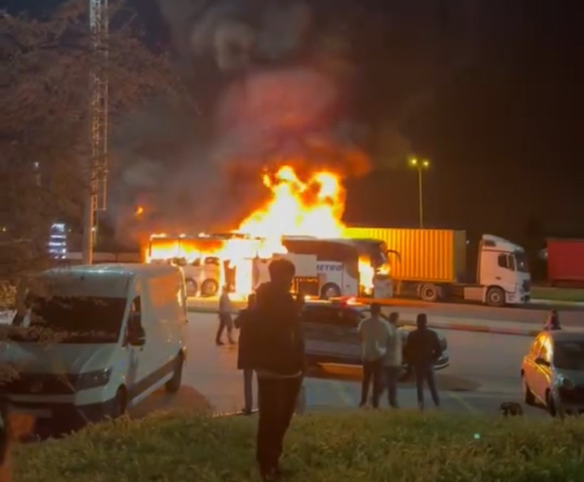 Mola vermişti... Alev alev yandı! - Resim : 1