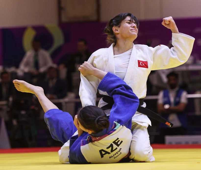 judo branşında bir ilk! Tuğçe Beder'den altın madalya! - Resim : 3