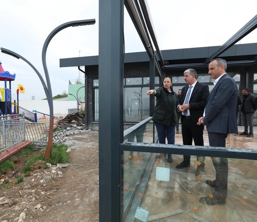 Ramazan Ömeroğlu, devam eden projeleri yerinde inceledi - Resim : 1