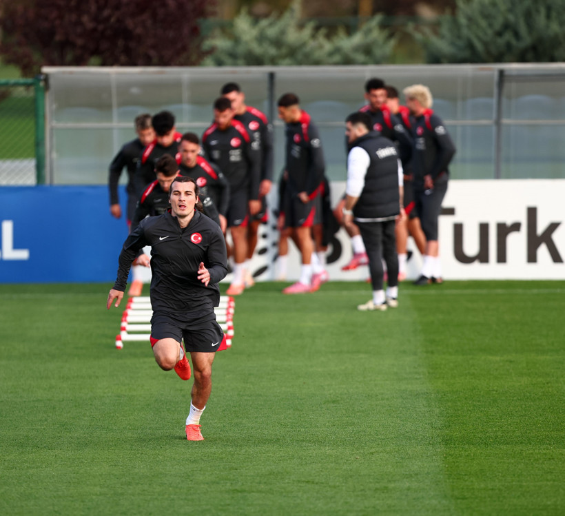 A Milliler Gürcistan maçının hazırlıklarına başladı - Resim : 1