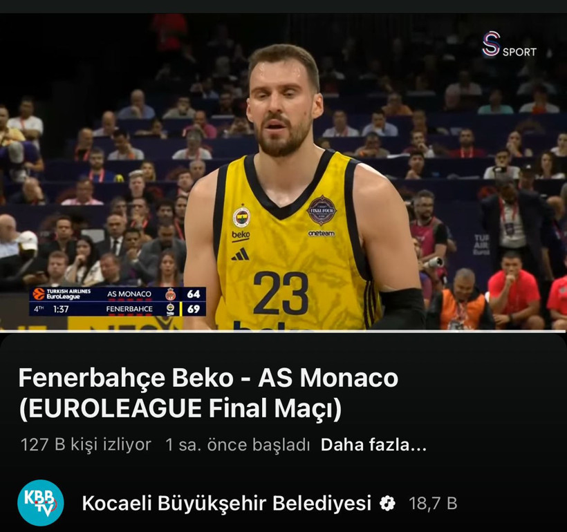 Büyükşehir EuroLeague Final heyecanını yansıttı! - Resim : 3