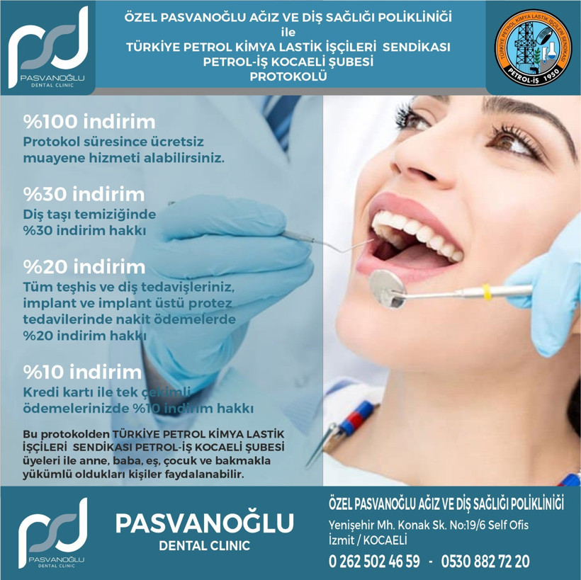 Sendikalı işçiler eğitim ve sağlık kurumlarında indirim kazandı! Petrol İş Kocaeli’den iki protokol - Resim : 2