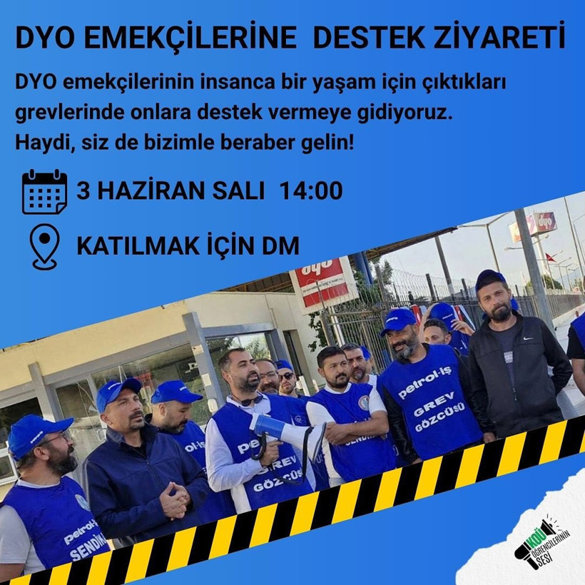 Kocaeli Üniversitesi öğrencileri Dyo Boya’ya gidiyor! Öğrenci-işçi birlikteliği - Resim : 1