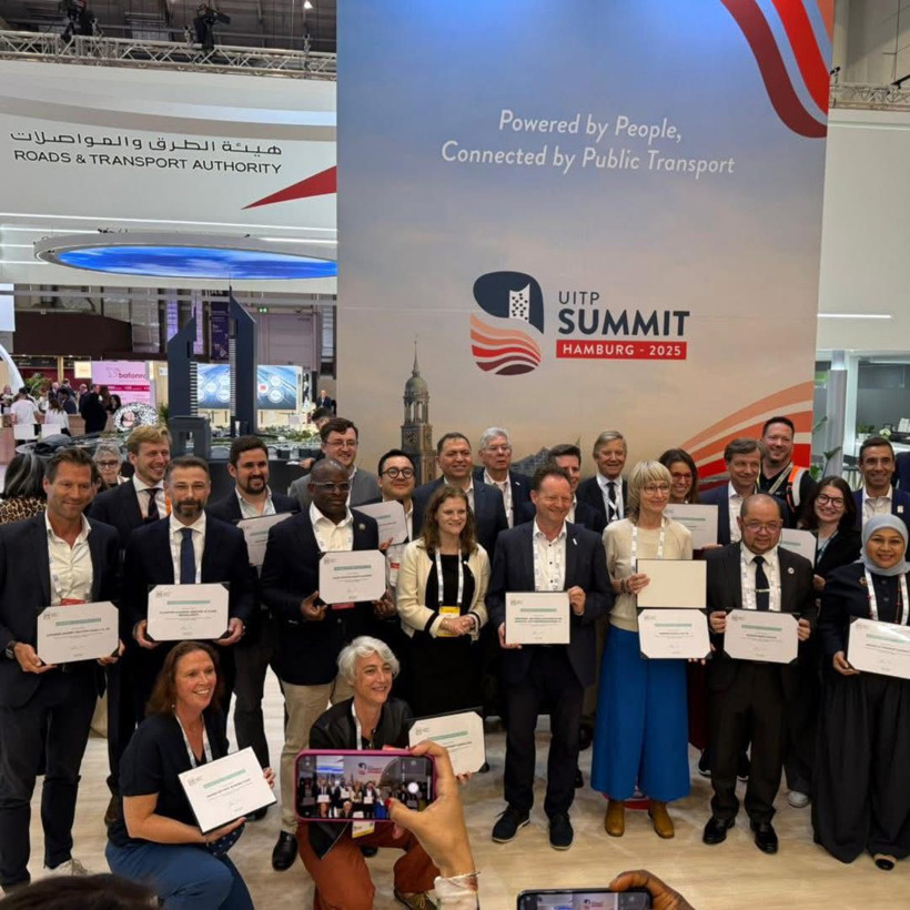 Ulaşım Park’a uluslararası sertifika! Serhan Çatal Almanya’dan paylaştı - Resim : 1