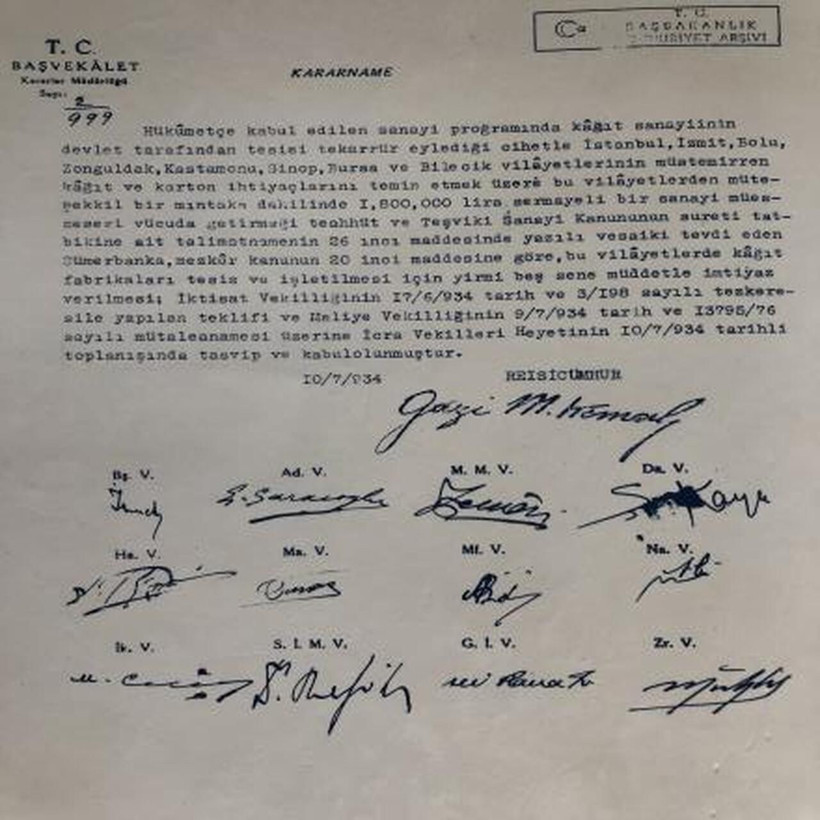 Her şey Atatürk imzalı bu kararname ile başladı! - Resim : 1