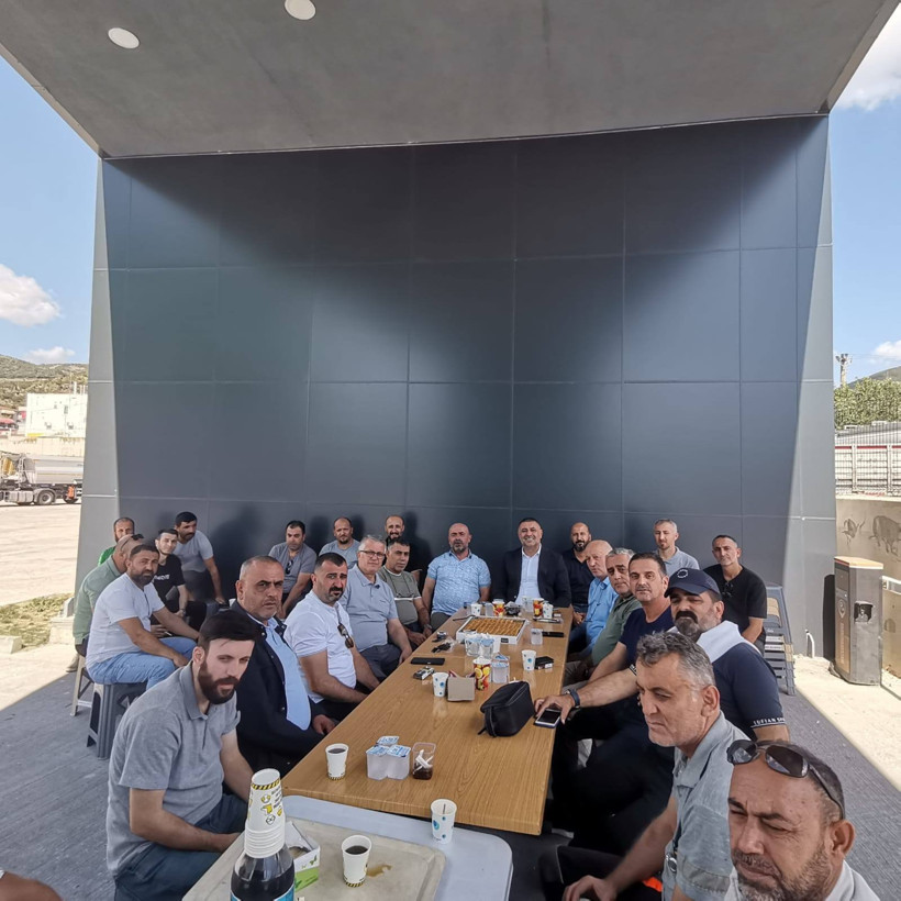 Gübretaş’a Petrol İş Genel Merkez’inden ziyaret! Grev 76. gününe girdi - Resim : 1