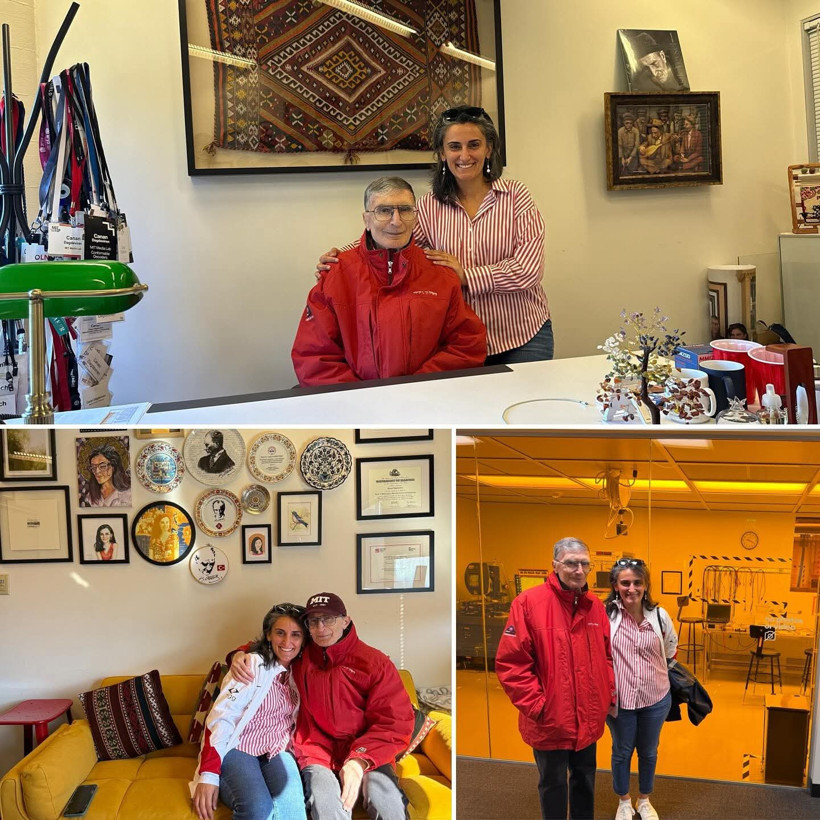 Aziz Sancar'dan Kocaelili bilim insanına ziyaret - Resim : 4