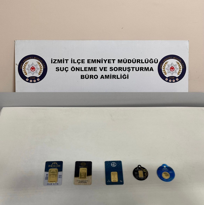 Kuyumcudan çaldığı 37 gram altın ile yakayı ele verdi! - Resim : 1