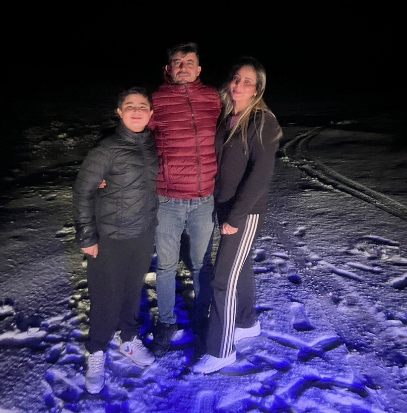 Mersin'e senenin ilk karı düştü! - Resim : 1