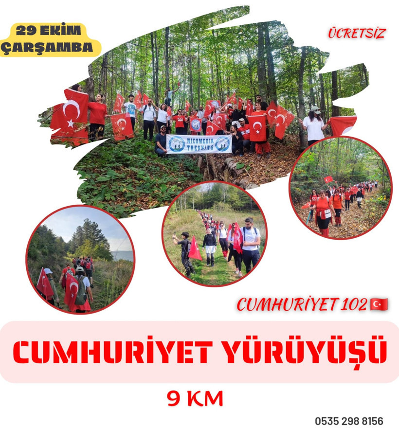 Nicomedia Trekking Cumhuriyet için yürüyecek - Resim : 1