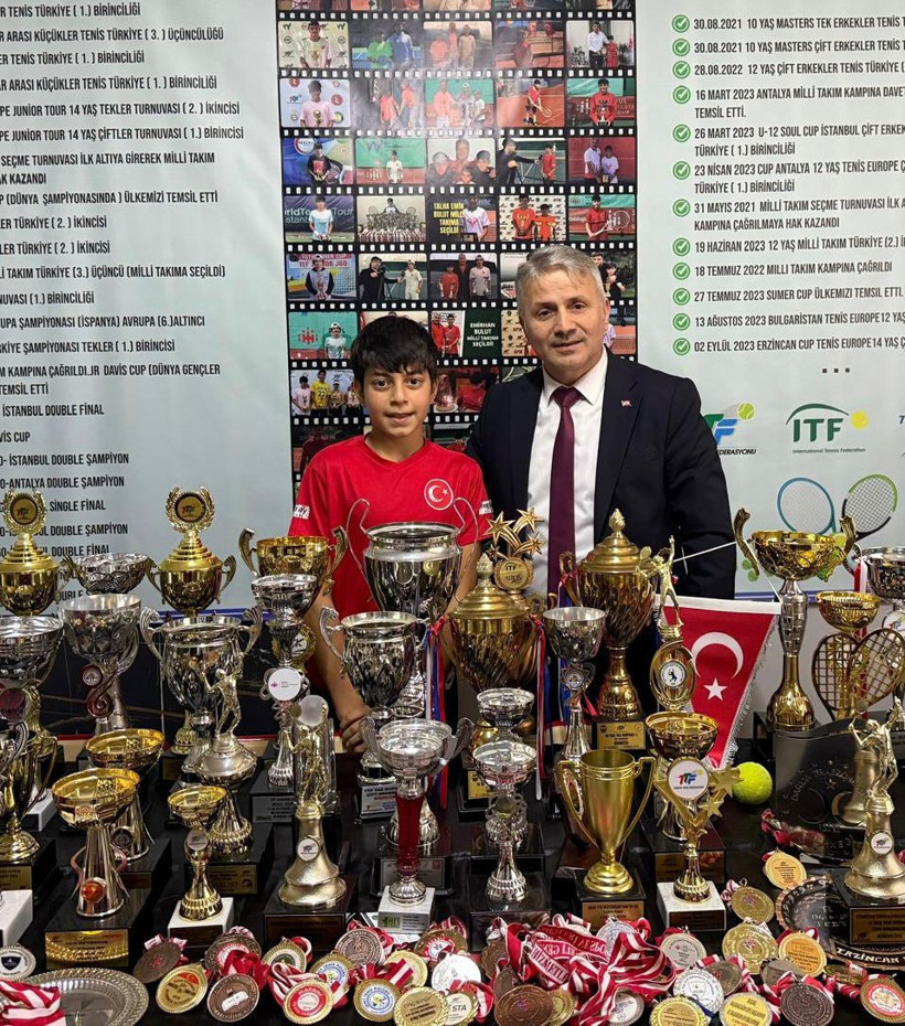 Tenisin İzmitli altın çocuğu Talha Emin Bulut Milli Takımda! - Resim : 1