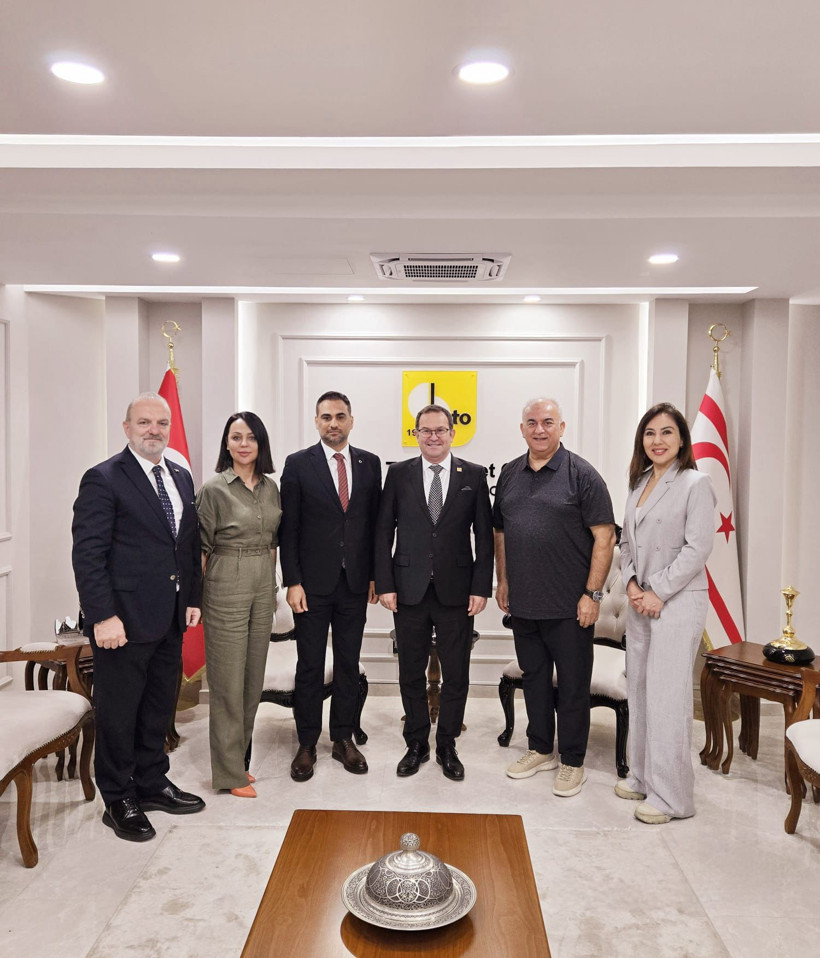 USKAİD heyetinden KKTC'de önemli temaslar ve ziyaretler - Resim : 4
