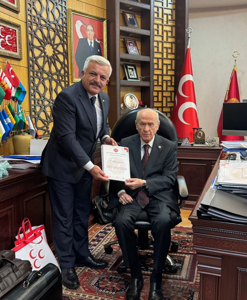 Tuncay Batı’dan Bahçeli ziyareti; Devlet Bahçeli: Sizlere güveniyoruz - Resim : 1