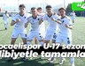 Kocaelispor U-17 sezonu galibiyetle tamamladı! “4-1”