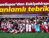 Kocaelispor’dan Eskişehirspor’a anlamlı tebrik