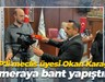 MHP'li meclis üyesi Okan Karagöz kameraya bant yapıştırdı