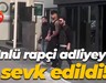 Kocaeli’de tutuklanan rapçinin adliyeye sevk edildiği anlara ait görüntüler ortaya çıktı