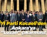İYİ Parti Kocaeli'den Ankara'ya "Lozan" çıkarması!