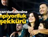 Oğulcan'dan ailesine şampiyonluk teşekkürü