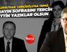 Harun Yıldızlı'dan Özlem Çerçioğlu'na tepki: Sarayın sofrasını tercih ettin. Yazıklar olsun