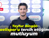 Tayfur Bingöl: Kocaelispor'u tercih ettiğim için mutluyum