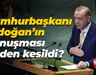 Cumhurbaşkanı Erdoğan’ın konuşması neden kesildi?