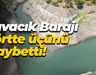 Yuvacık Barajı dörtte üçünü kaybetti!