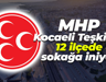 MHP Kocaeli Teşkilatı 12 ilçede sokağa iniyor... Kasım ayı boyunca...