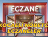 Kocaeli Nöbetçi Eczaneler 6 Kasım 2025