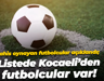 Bahis oynayan futbolcular açıklandı; Listede Kocaeli’den futbolcular var!
